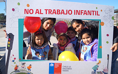 En Chile 219.614 niños, niñas y adolescentes trabajan, lo que representa un 6,6%. En la región, a través de las acciones del comité se han realizado jornadas de fiscalización para prevenir el trabajo infantil en todas sus formas.