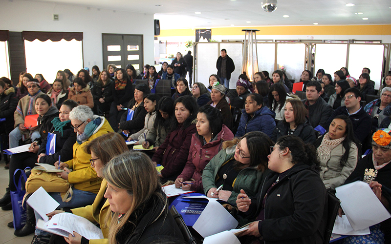 Capacitan a ELCI y educadoras de párvulos en enseñanza de la lengua mapuche
