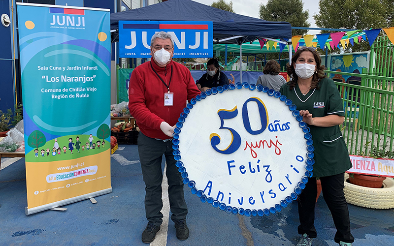 Los 50 años de Junji tuvieron una novedosa celebración en Ñuble