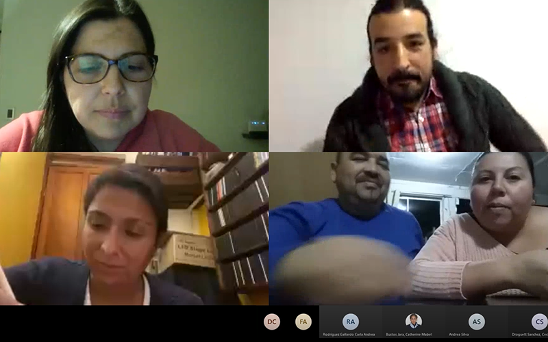 Familias de O’Higgins participan de Diálogos Ciudadanos online