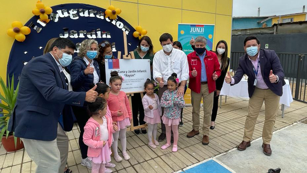 Junji inauguró el Jardín Infantil “Rayün”, el cuarto en la comuna de Molina