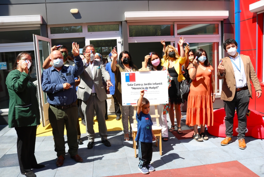 Se inauguró Jardín Infantil “Herencia de Huepil” de Tucapel