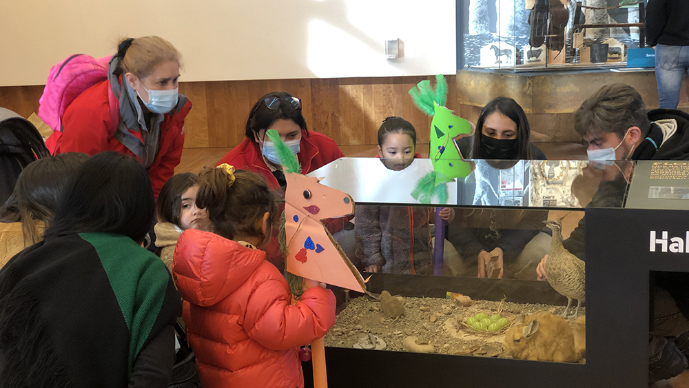 Niños y niñas del Jardín Infantil “Sembrando Futuro” visitaron el Museo Regional de Aysén