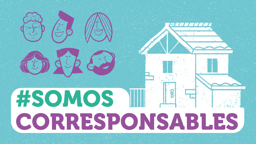 Junji lanza campaña #somoscorresponsables para relevar la importancia de la participación equitativa en tareas de crianza, cuidado y hogar