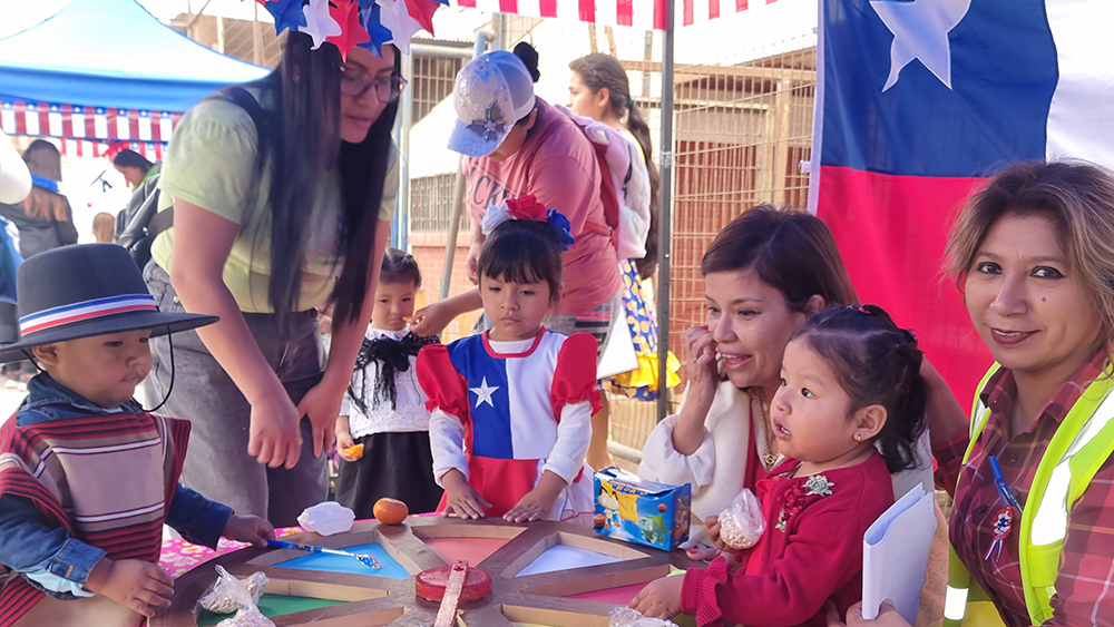 Párvulos de Arica celebran las tradiciones chilenas
