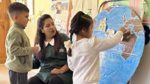 Niños y niñas protagonizan conversatorio sobre el cuidado del medio ambiente