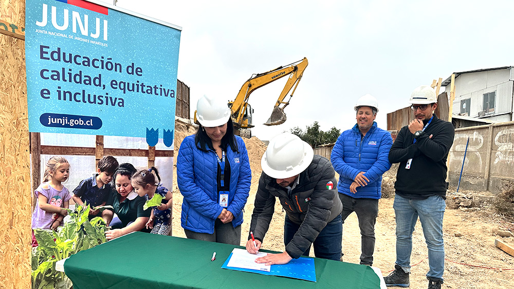 Inician obras de construcción de nuevo jardín infantil de la JUNJI