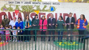 Directora regional Metropolitana participó de inauguración de la Zona Segura del Jardín “Uniendo Raíces”